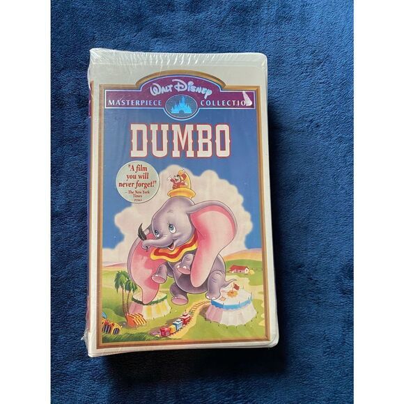 Disney VHS sealed Dumbo/Walt Disney/masterpiece collection - Picture 1 of 6